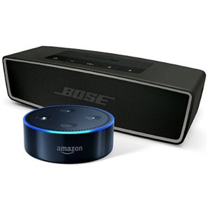 Amazon 亚马逊 Echo Dot 便携蓝牙音箱 + BOSE SoundLink Mini II 蓝牙音箱组合购，需转运，到手约￥1530