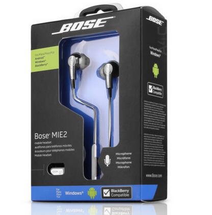 BOSE MIE2 耳塞式耳机 带线控安卓版WP线控