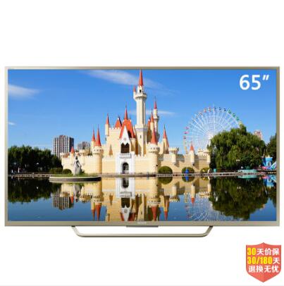 【金色超美】SONY 索尼 KD-65X7566D 65英寸 4K超清 液晶电视新品上市预约ing！仅8499元包邮