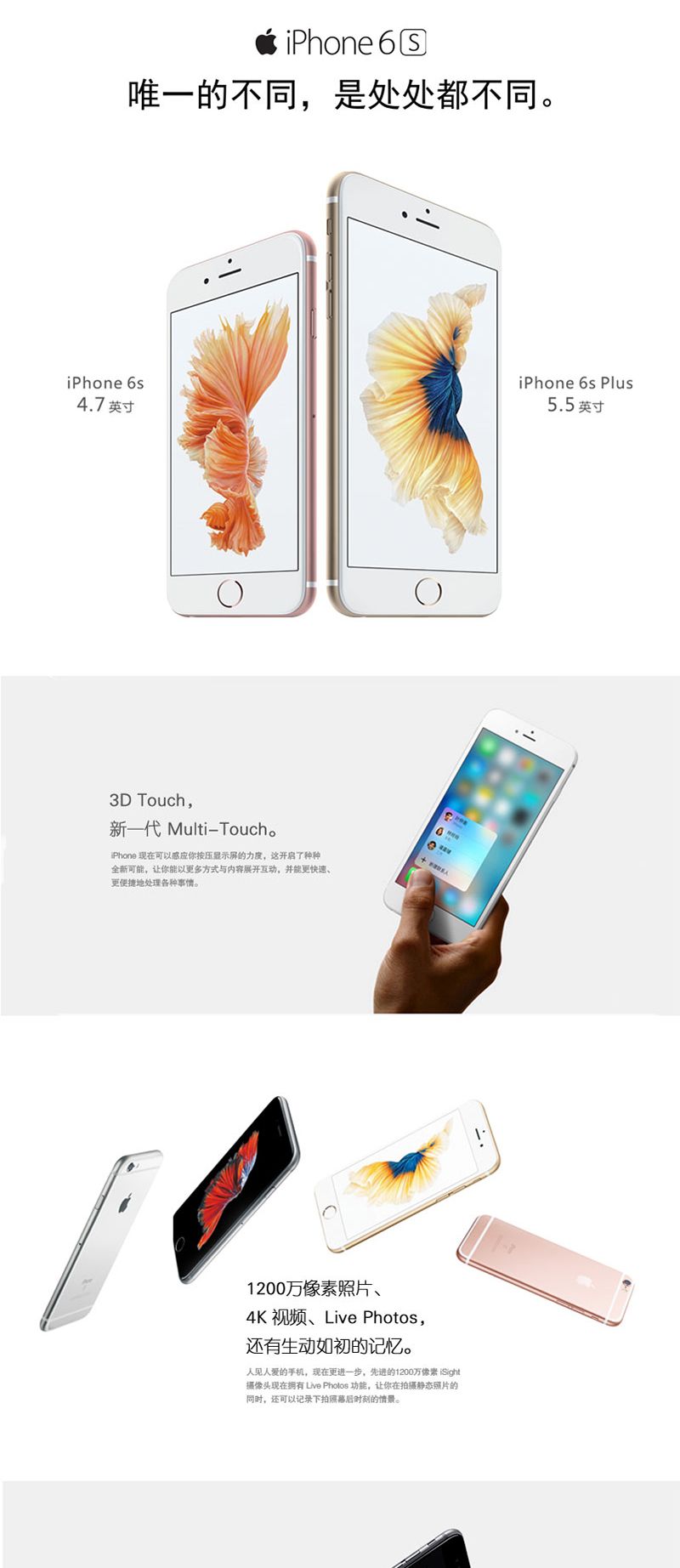 Apple iPhone 6S(A1688)  ƻֻ