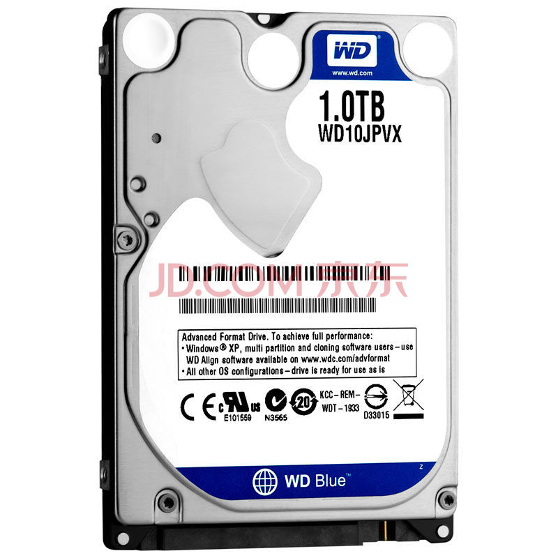 WD   1TB 5400ת8M SATA6Gb/s ʼǱӲWD10JPVX349Ԫ