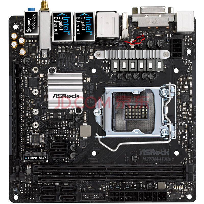 棨ASRockH270M-ITX/ac壨 Intel H270/LGA 1151 