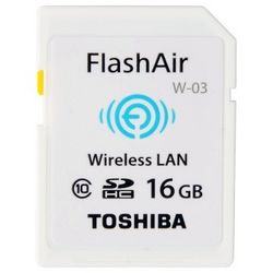 TOSHIBA ֥ FlashAir WiFi 16GB SDHC 洢