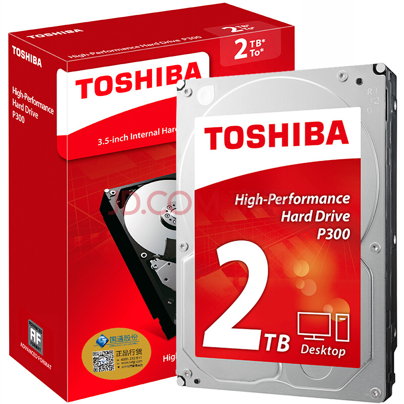 ֥TOSHIBAP300ϵ 2TB 7200ת64M SATA3 ̨ʽӲHDWD120439Ԫ