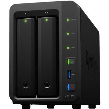 ȺͣSynology DS716+II ˫λNAS洢 Ӳ̣3600