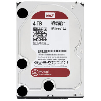 ݣWD WD40EFRX SATA3  3.5Ӣ 4TB NAS Ӳ 6Gb/s 64M989