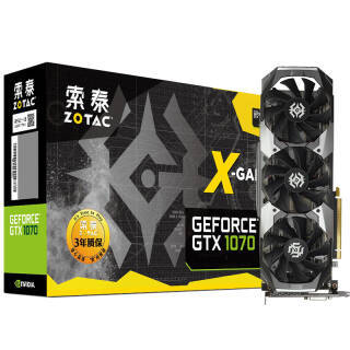 ̩ZOTAC GTX1070-8GD5 X-GAMING OC Կ2739Ԫ