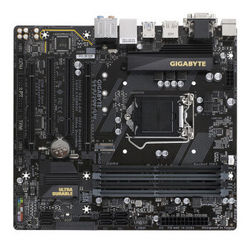 GIGABYTE  B250M-D3H  (Intel B250/LGA 1151)