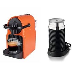 Magimix Nespresso Inissia Summer Sun and Aeroccino Coffee Machine, 0.7 Litre