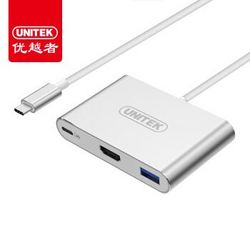 ԽߣUNITEKY-9103 Type-CתHDMI+USB3.0+2.0+type-cڸת 12