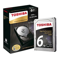 Toshiba ֥ HDWE160 6TB̨ʽӲ 128M7200ת1269Ԫʣȯ