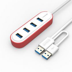 ɽ(SAMZHE)JXQ-C06 USB USB3.0չʱ4HUB ˫44.9Ԫ