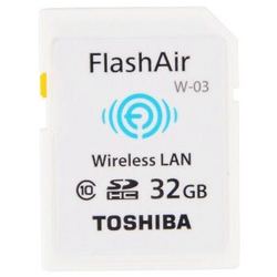 TOSHIBA ֥  32G FlashAir ߾Ƕʽ SDHC洢 Class10209Ԫ