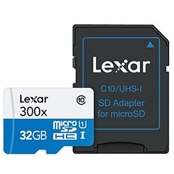 Lexar High-Performance microSDHC 300 UHS-I`(SDץ`) 32GB81.71Ԫ