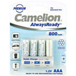 Camelion ʨ AlwaysReady 7 800mAh 4װ 224.9Ԫ12.45Ԫ/