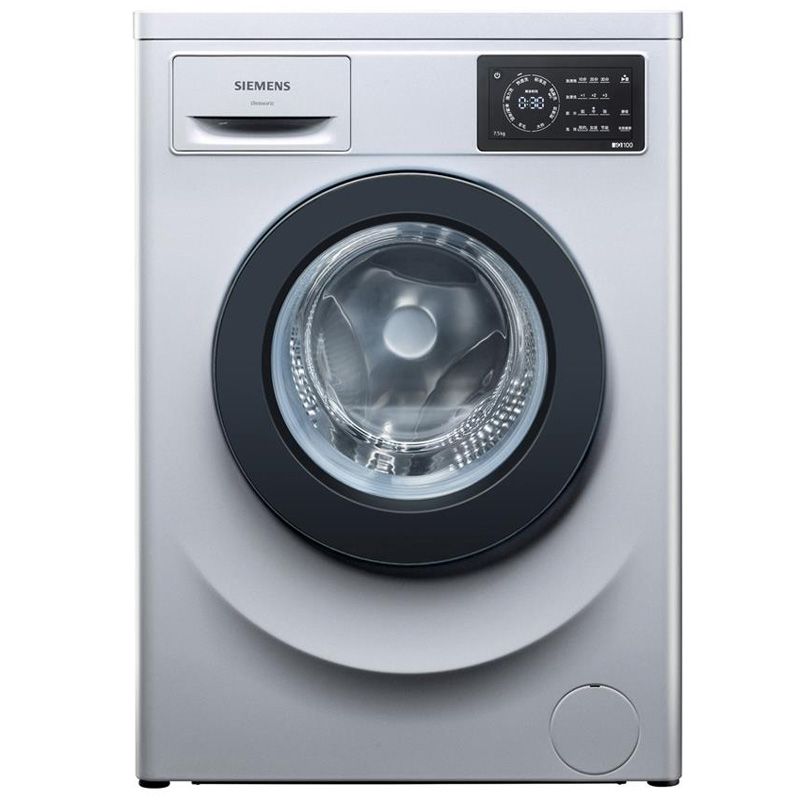 西门子SIEMENSXQG75-WM12L2680W 7.5公斤 滚筒洗衣机（银色）￥2398