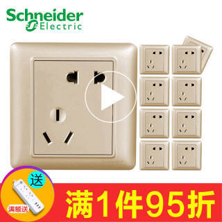 Schneider Electric ʩ͵ ϵ 10Aײ ɫ10ֻװ  ȯ89.9Ԫ