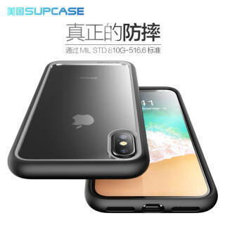 SUPCASE ƻxֻ iphonex/10ֻ׷ˤ轺͸ȫӲǼԼп