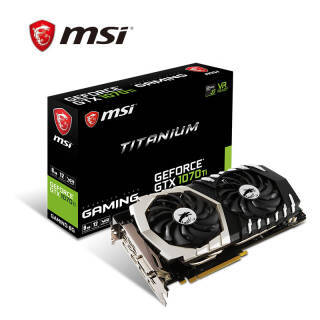 ΢ MSI GTX 1070 Ti Titanium 256BIT 8GB GDDR5 PCI-E 3.0 ԼԿ