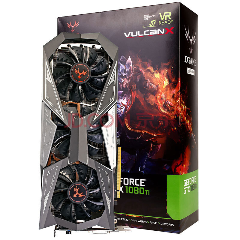 Colorful ߲ʺ iGame GTX1080Ti Vulcan X GTX1080Ti 1569-1683MHz/11Gbp5999Ԫ