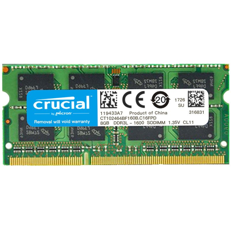 crucial Ӣ DDR3L 1600 8GB ʼǱڴ