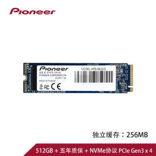 ȷPioneerM.2 NVMeЭ 2280 SSD̬Ӳ̶ٰ 512GB445Ԫ