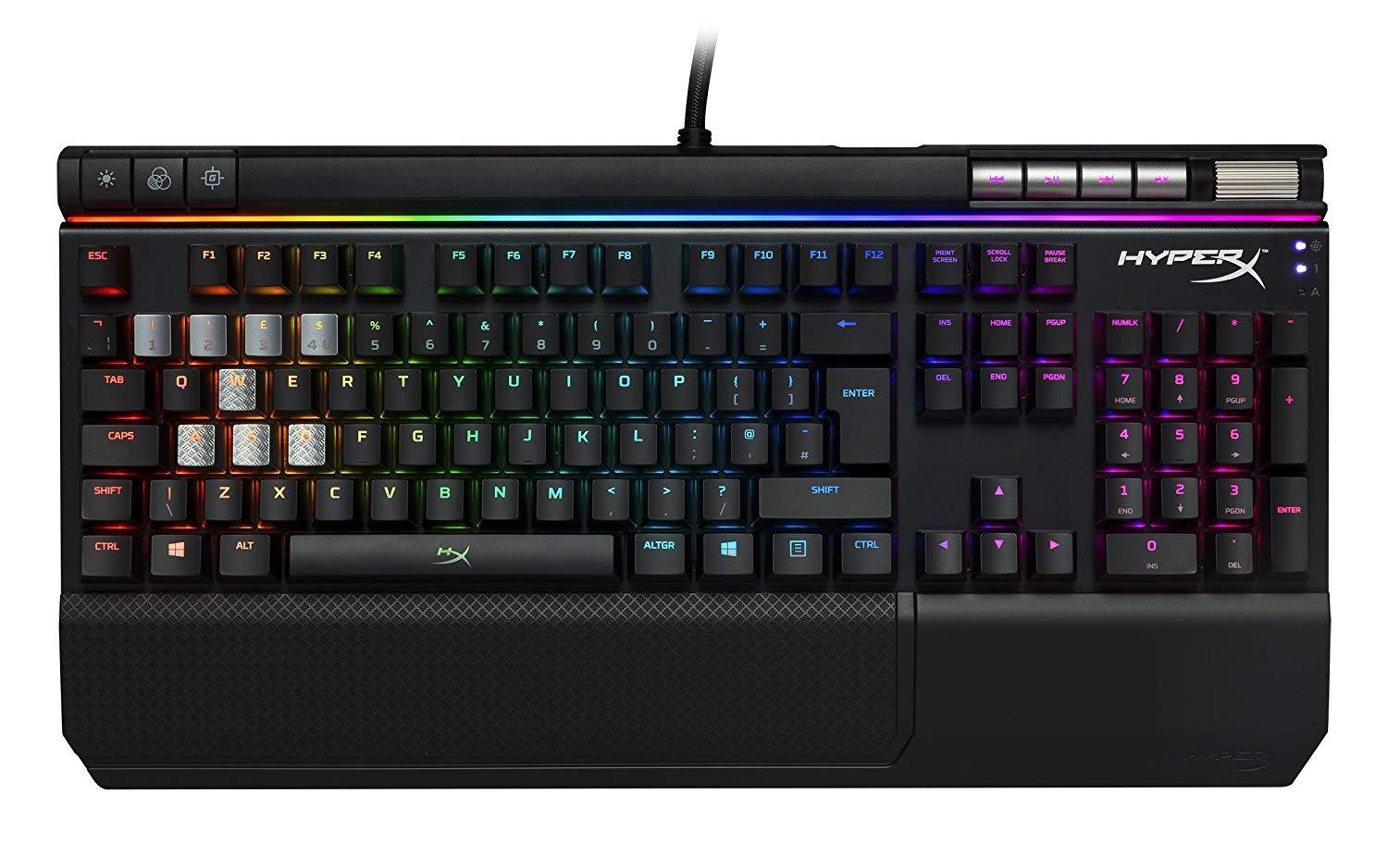 HyperX HX-KB2RD2-Ӣ/R1 Ͻ RGB еϷ̣Ӣ֣ӣ MX ɫ