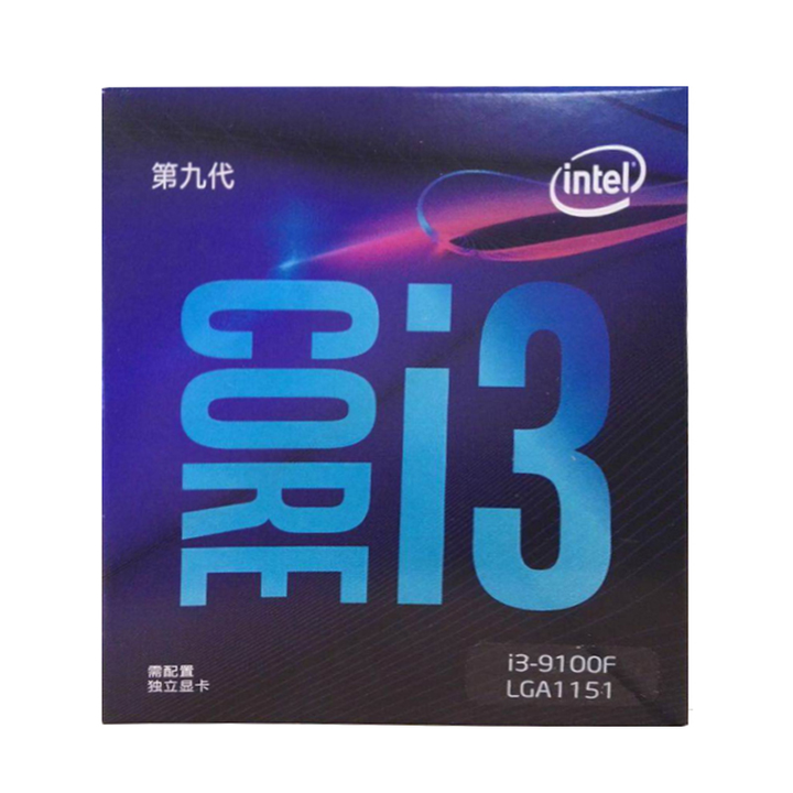 intel Ӣض Core  i3-9100F װCPU 519Ԫ