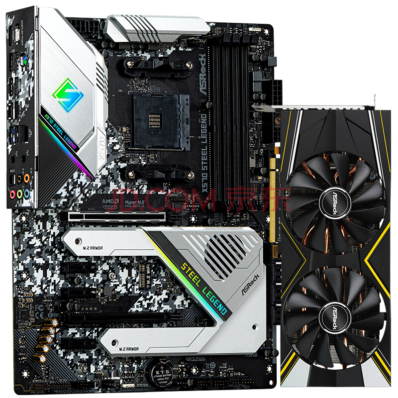 ʷͼۣ ASRock  X570 Steel Legend+Radeon RX 5700XT Challe3498Ԫ