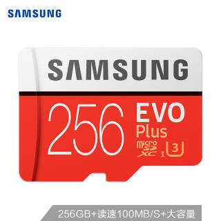 ǣSAMSUNG256GB TFMicroSD洢 U3 4K EVO+ 100MB/s 249Ԫ