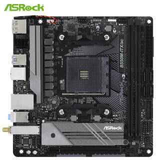 棨ASRockB550M-ITX/ac ֧ CPU 3500X/3700XAMD B550/Socket AM4