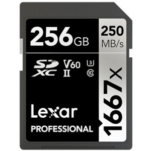 Lexar ׿ɳ 1667x Pro UHS-II SD洢 256GB435.72Ԫ˰