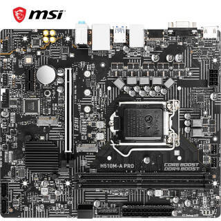 MSI ΢ H510M A PRO MATX壨intel LGA1200H510559Ԫȯ