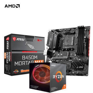 PLUSԱMSI ΢ B450M MORTAR MAX  + AMD  R5-3600 CPU