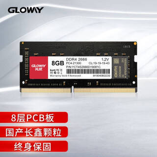 GLOWAY  ϵ  Pro DDR4 2666MHz ʼǱڴ 8GB189.9Ԫ
