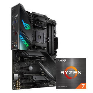 ROG ҹ STRIX X570-F GAMING+AMD 7 R75800X CPU U