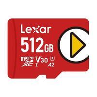 Lexar ׿ɳ LMSPLAY512G-BNNNC MicroSD洢 512GBUHS-IIIV30A2389