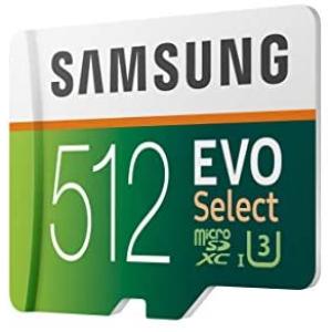 SAMSUNG  EVO Select 512GB microSD洢