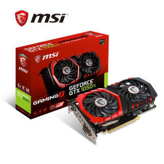 MSI ΢ GeForce GTX 1050Ti GAMING X 4G Կ 4GB ںɫ