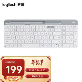 logitech ޼ K580 87 ˫ģ߱Ĥ ɫ ޹209Ԫ