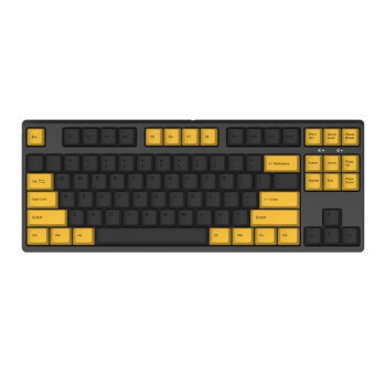 GANSS 迦斯 GS87D 双模机械键盘 黑色墨金石 无光版313.65元包邮（满减）