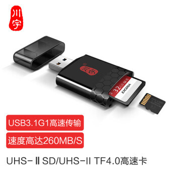 kawau  USB3.0๦ܺһUHS-SD/UHS-II TFٶֵ֧г¼