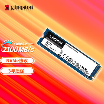 Kingston ʿ NV1ϵ M.2 SSD̬Ӳ 500GB295Ԫ