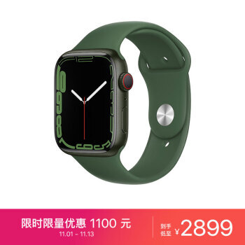 Apple ƻ Watch Series 7 ֱGPS + ѿ 45mm2899Ԫʣȯ