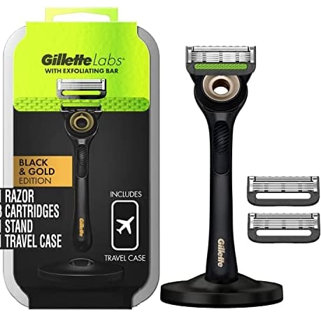 Prime会员：Gillette 吉列 男士剃须刀（3个剃须刀片补充装+1个旅行箱+1个高级磁159.49元（含税包邮）