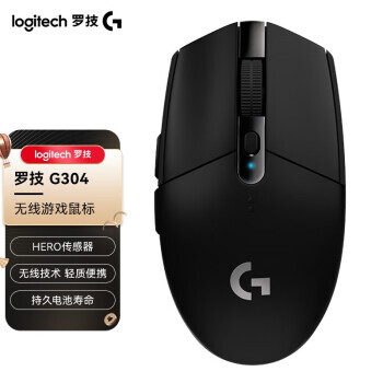 logitech ޼ G304 2.4G LIGHTSPEED  12000DPI ɫ199Ԫ