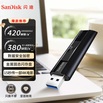 SanDisk  𳬼ϵ CZ880 USB3.2̬U 256GB269Ԫʣ˫Żݣ