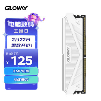 GLOWAY  ϵ DDR4 3200MHz ̨ʽڴ 8GB125Ԫʣȯ