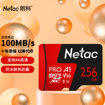 130㣺Netac ʿ P500 PRO MicroSD洢 256GB90Ԫʣȯ