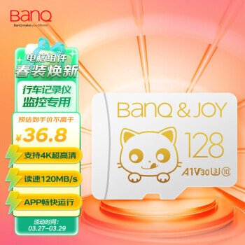 BanQ &JOY Card MicroSD洢 128GB28.8Ԫȯ